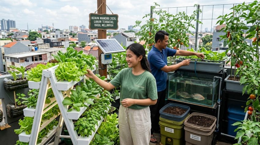 Revolusi Pertanian Mandiri 2026: Panduan Budidaya Modern di Lahan Terbatas