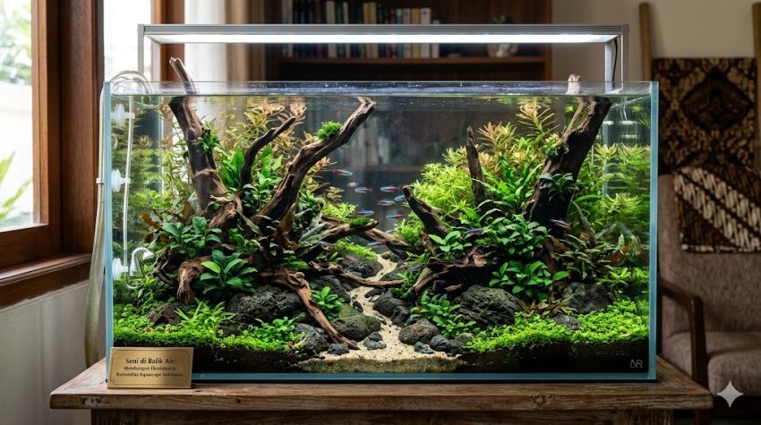 Seni di Balik Air: Membangun Ekosistem dan Komunitas Aquascape Indonesia