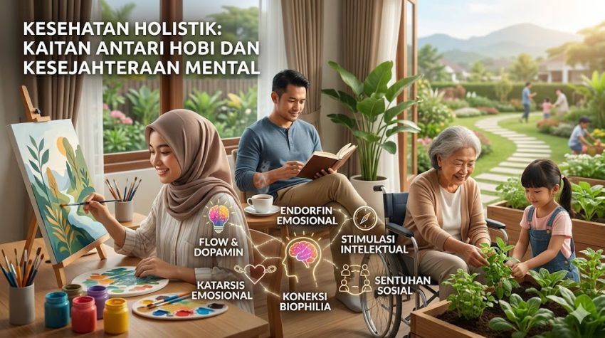 Kesehatan Holistik: Kaitan Antara Hobi dan Kesejahteraan Mental