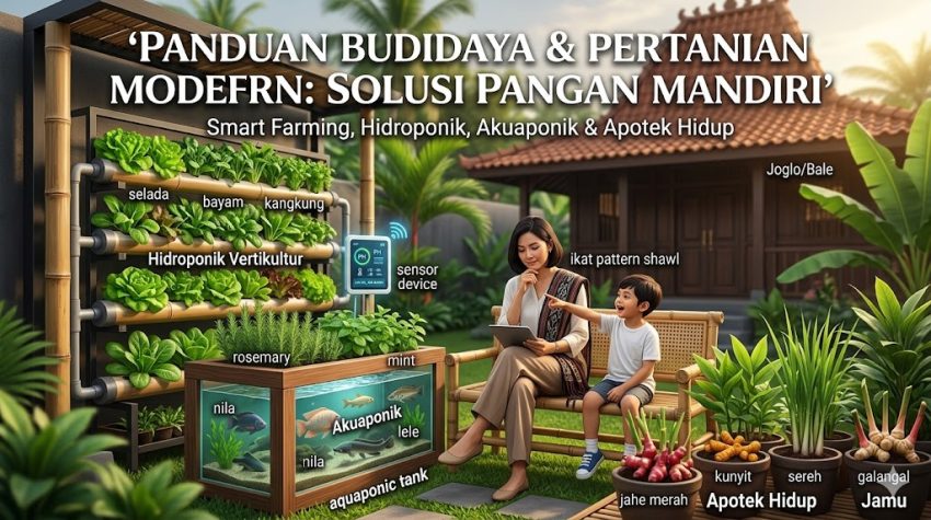 Panduan Budidaya & Pertanian Modern: Solusi Pangan Mandiri