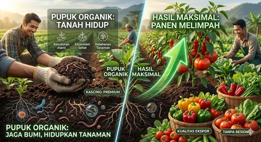 Cara Memilih Pupuk Organik Terbaik untuk Hasil Budidaya Maksimal